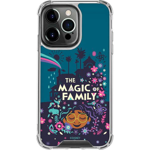 Disney Encanto Mirabel Family Magic iPhone 14 Pro Clear Case